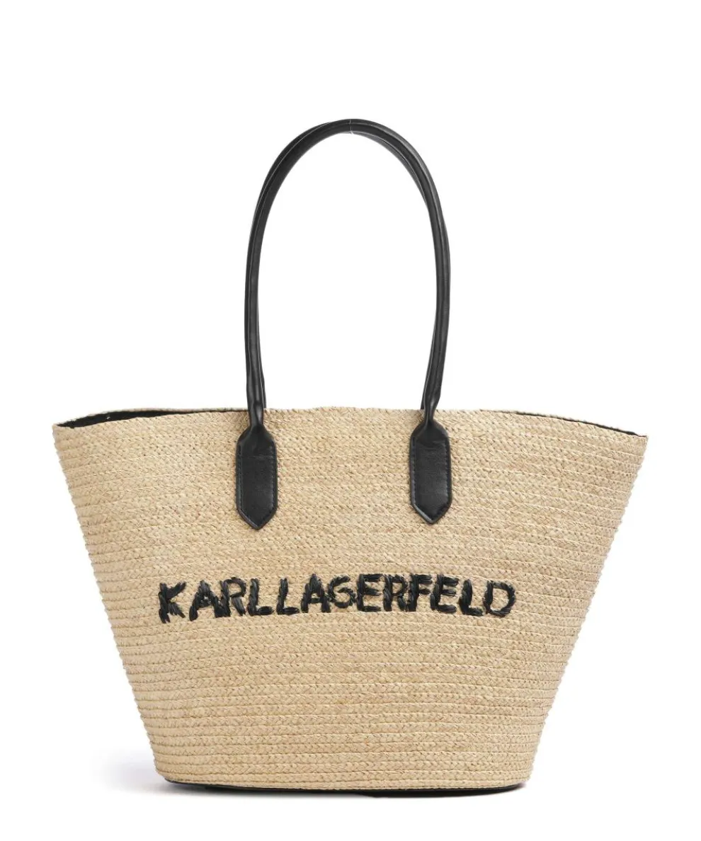 K/Essential Large Tote bag bast nature/black