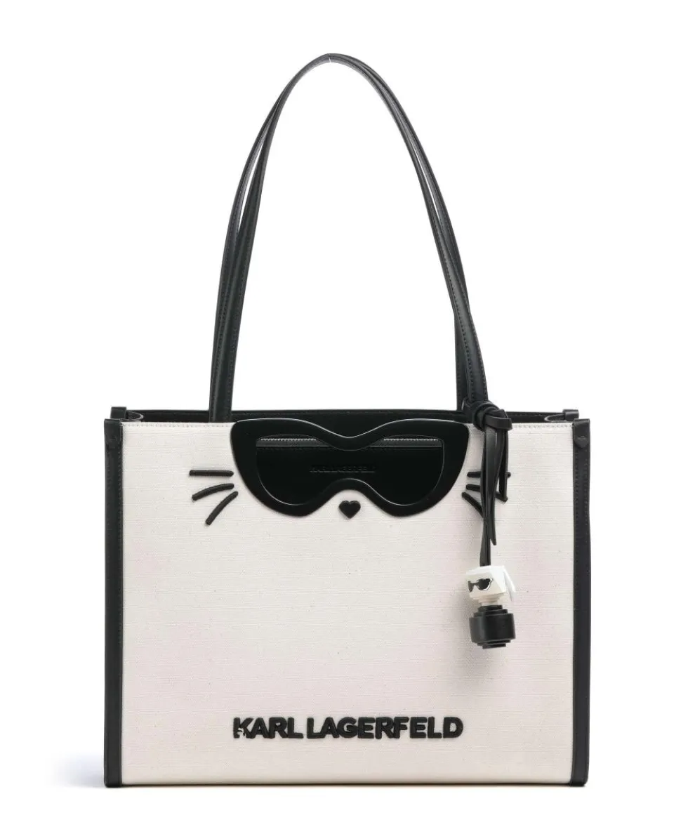 K/Ikon Choupette Tote bag canvas cream