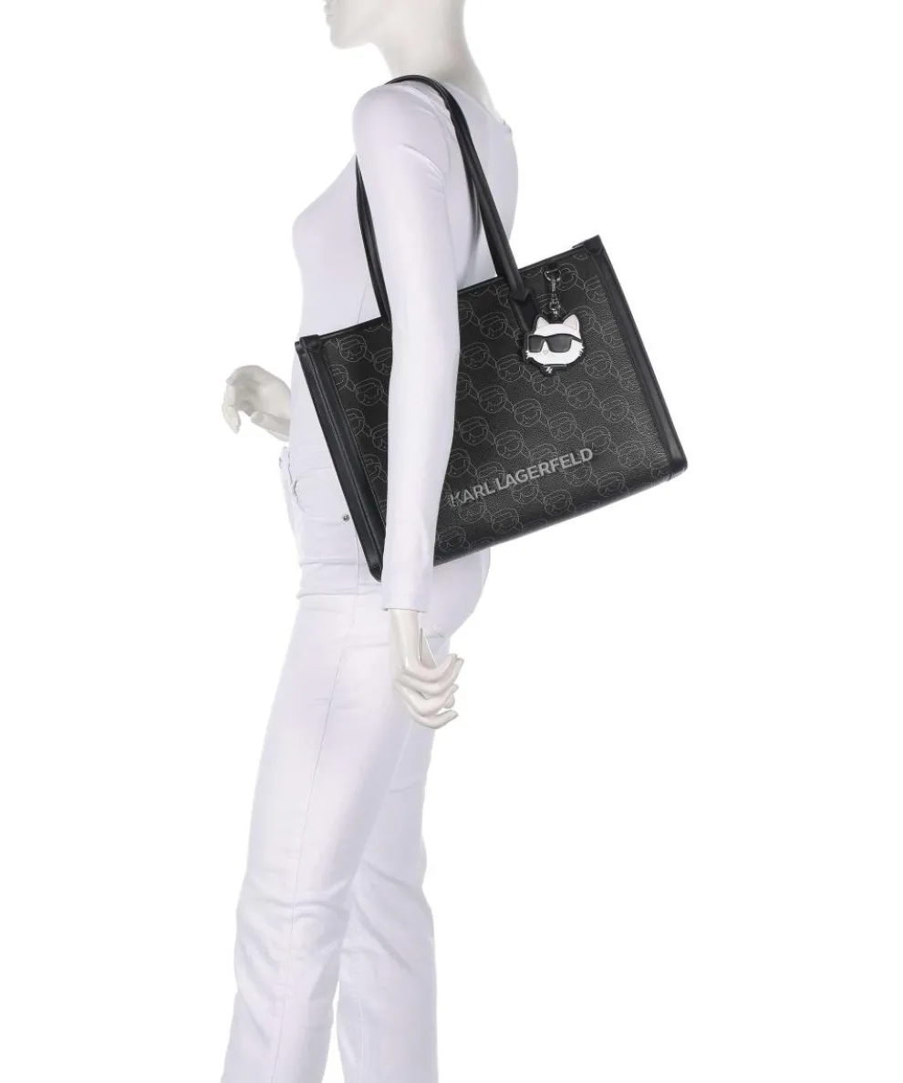 K/Ikonik Mono Tote bag imitation leather black