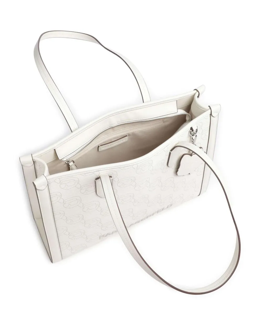 K/Ikonik Mono Tote bag imitation leather cream
