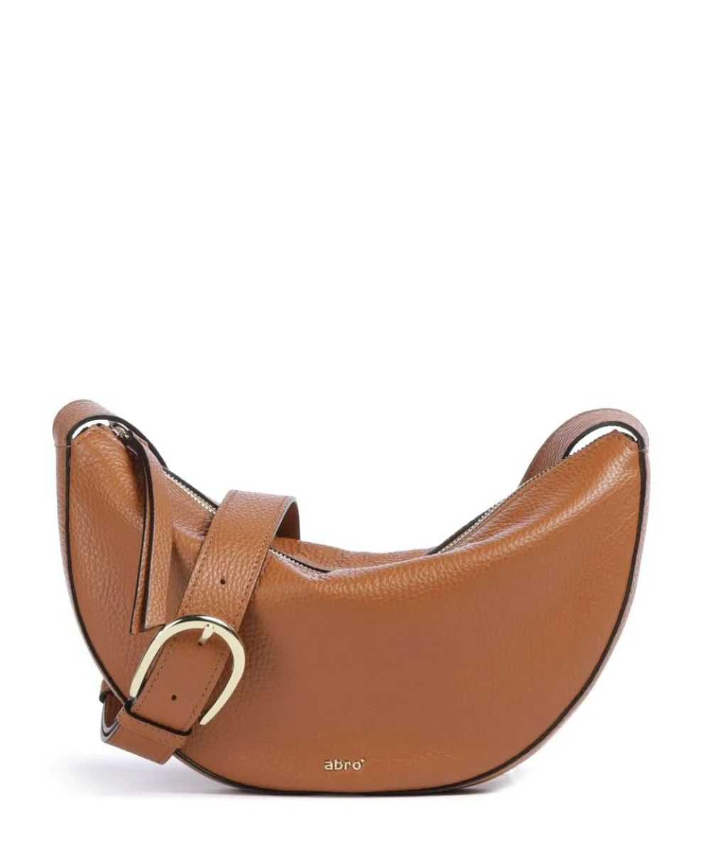 Adria Lulu Crossbody bag grained cow leather brown