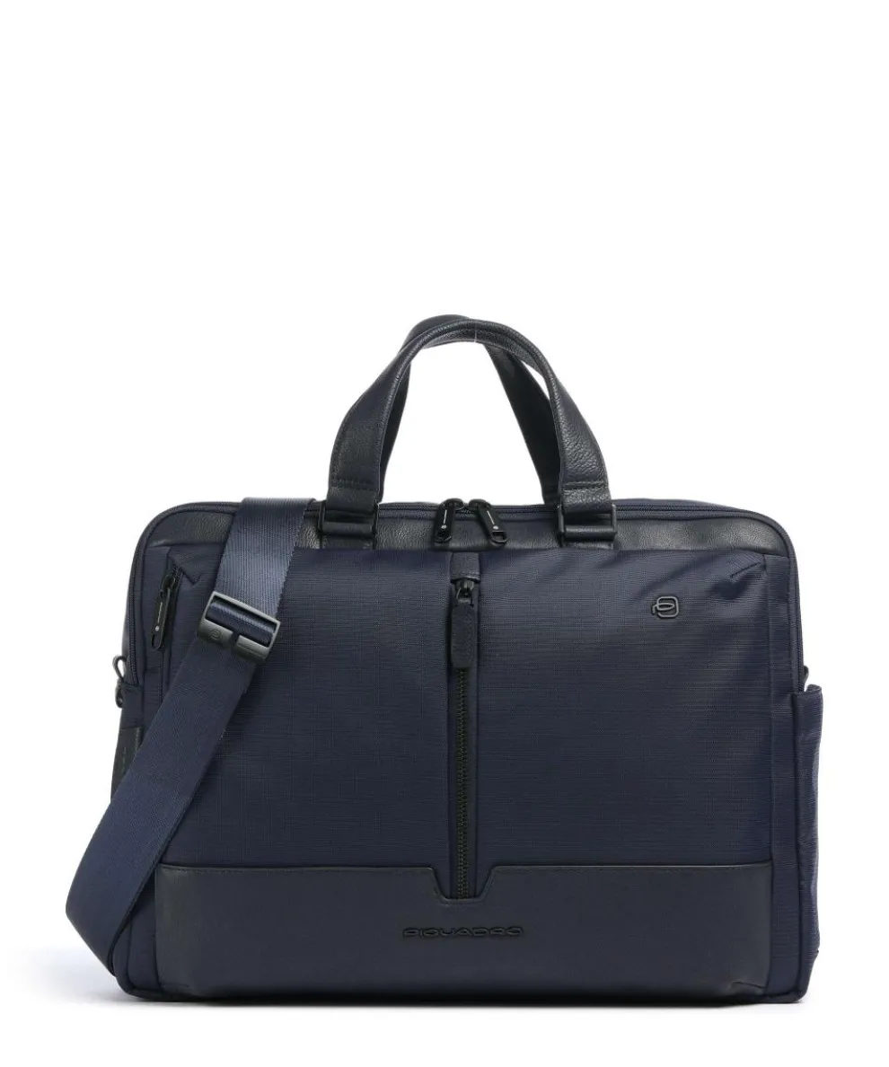 W138 Briefcase 16″ recycled polyester dark blue