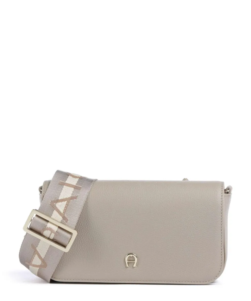 Zita S Crossbody bag grained cow leather beige