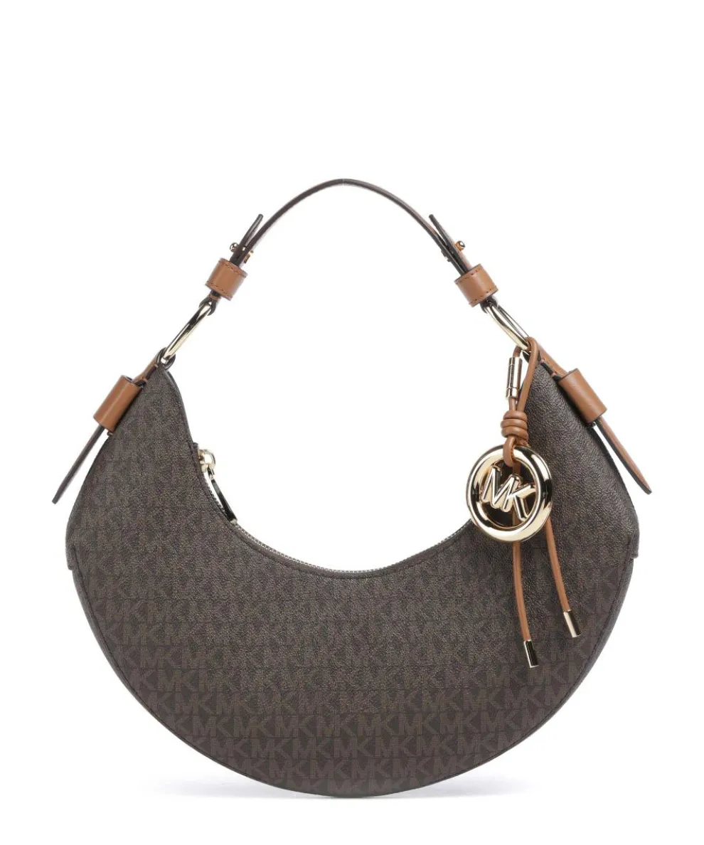 Koa Medium Shoulder bag imitation leather dark brown