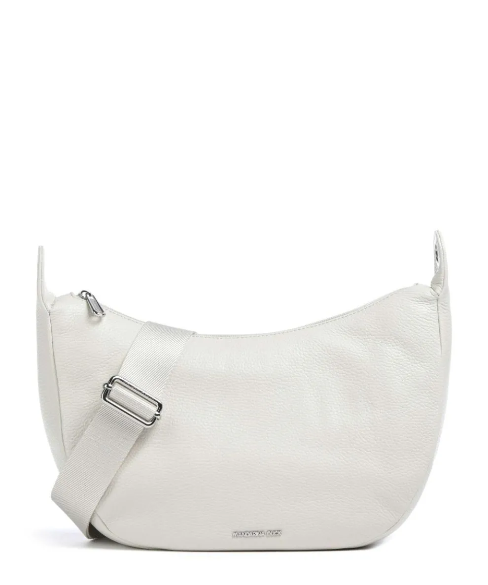 Mellow Leather Shoulder bag grained calfskin cream
