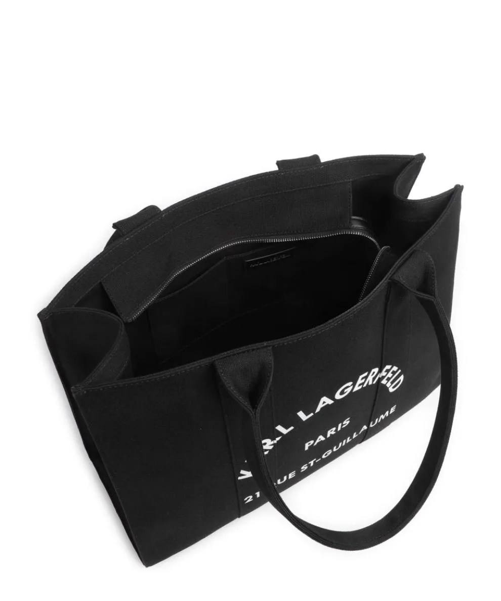 K/Rue St Guillaume Tote bag canvas black