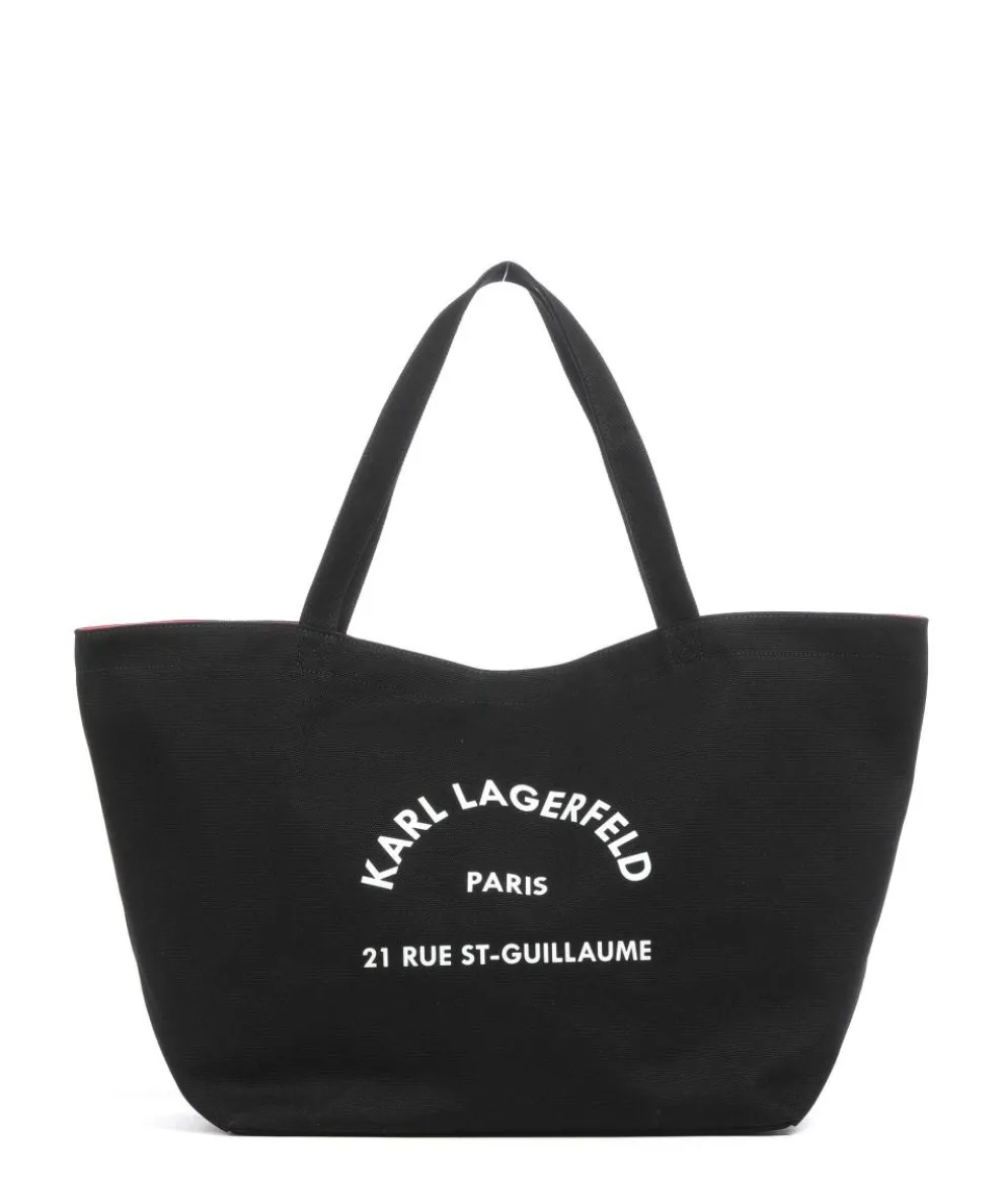 K/Rue St Guillaume Tote bag canvas black