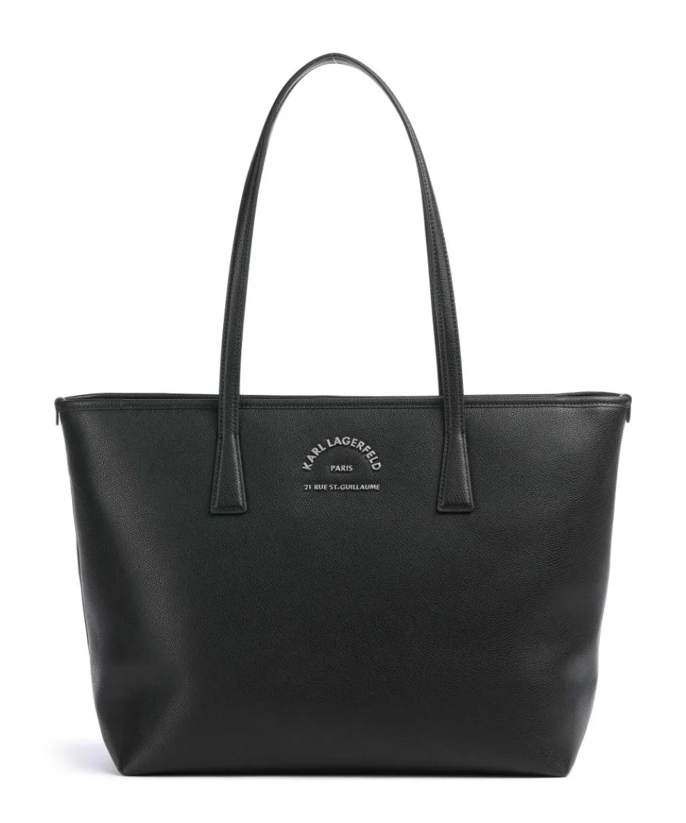 K/Rue St Guillaume Tote bag imitation leather black