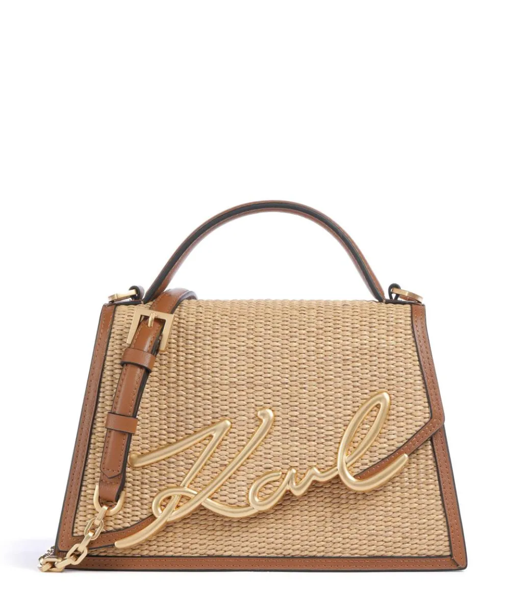 K/Signature 2.0 Handbag polypropylene beige/brown