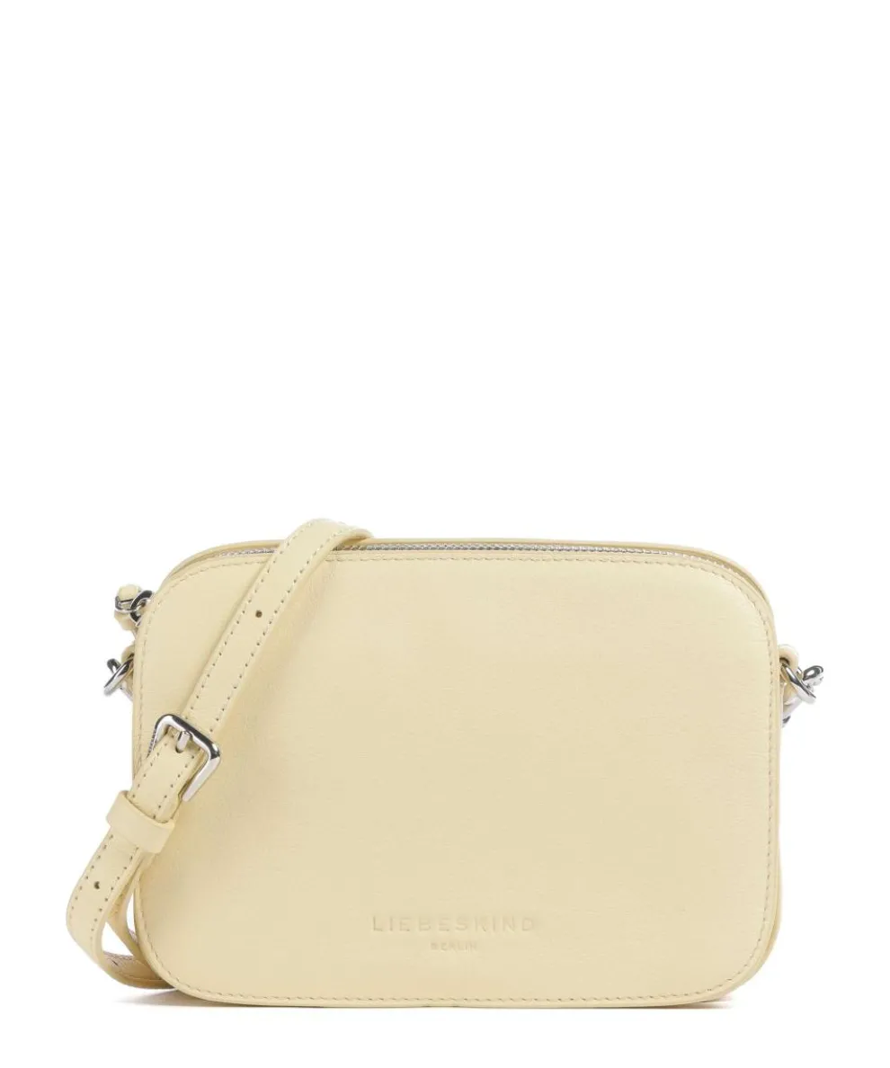 Harris Luka Crossbody bag grained leather vanilla yellow