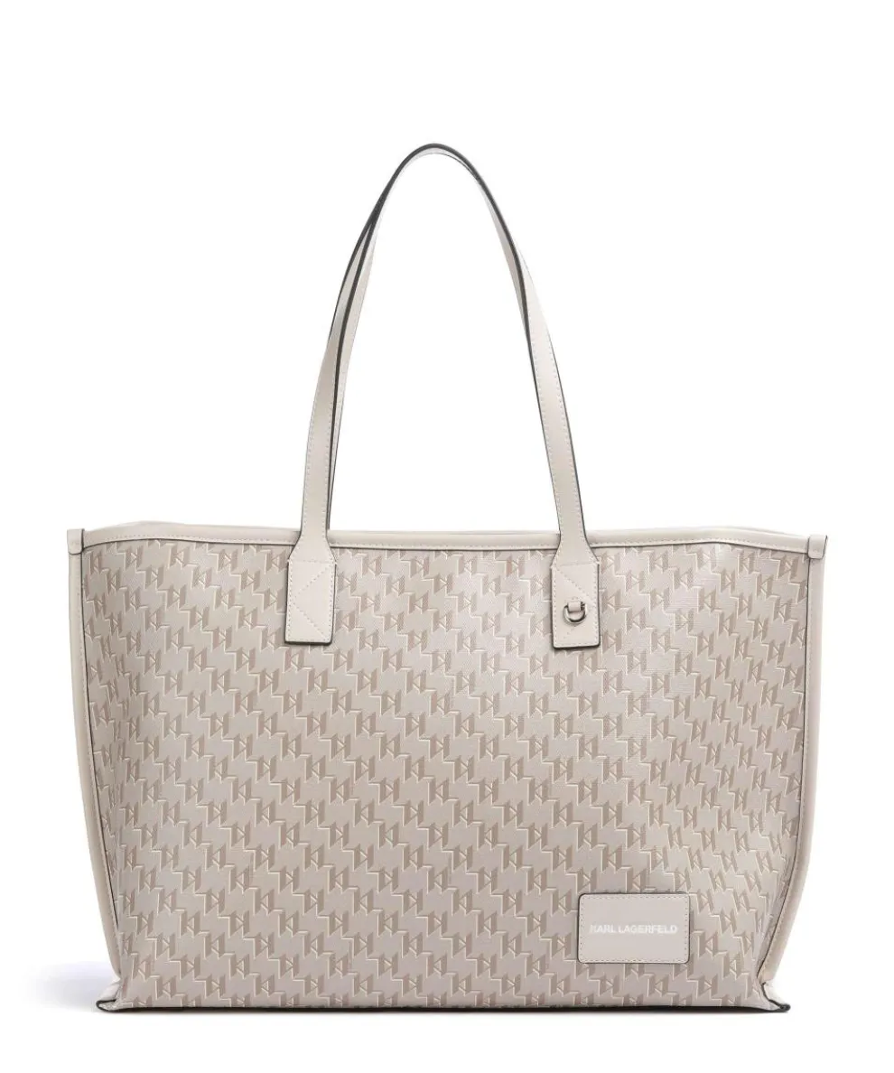 K/Voyage Tote bag 16″ cotton, polyester beige