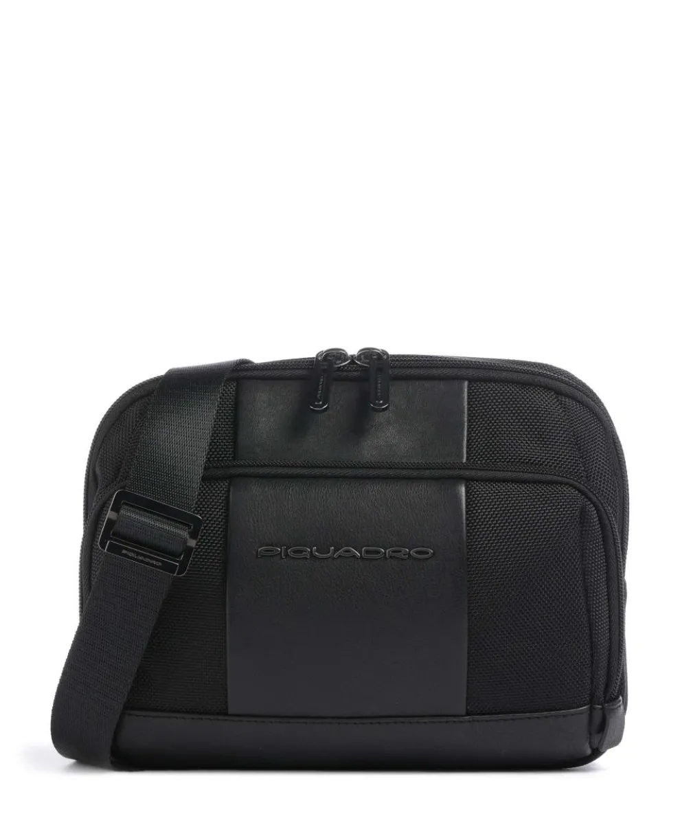Brief Crossbody bag recycled nylon black