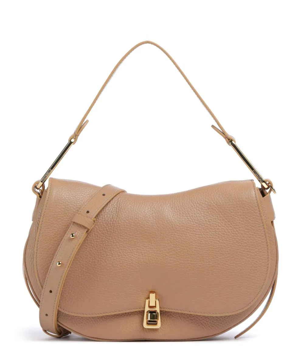 Magie Soft Shoulder bag grained cow leather light brown