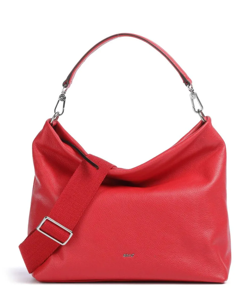 Dalia Kaia Hobo bag grained cow leather red