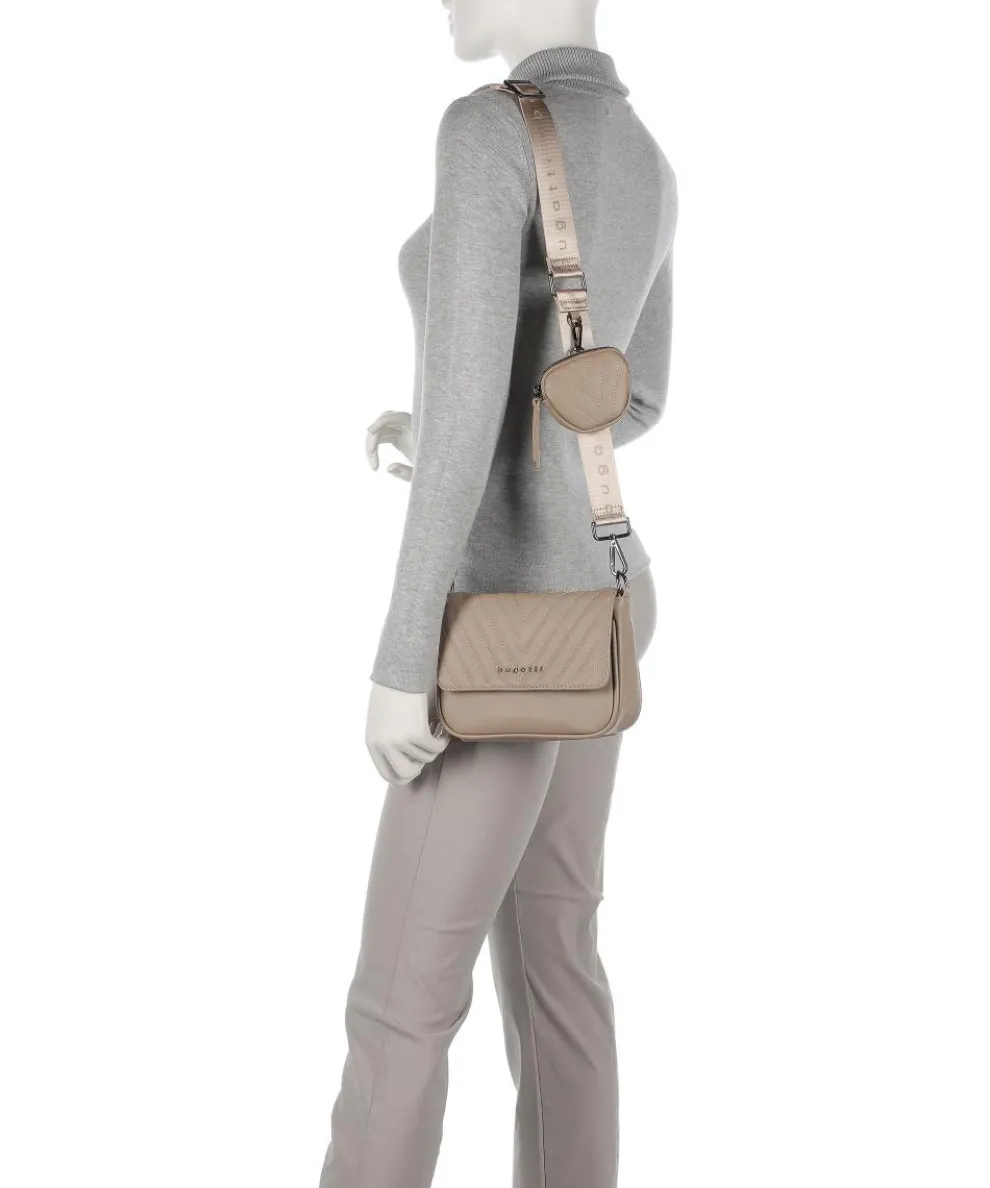 Sira Crossbody bag imitation leather light brown