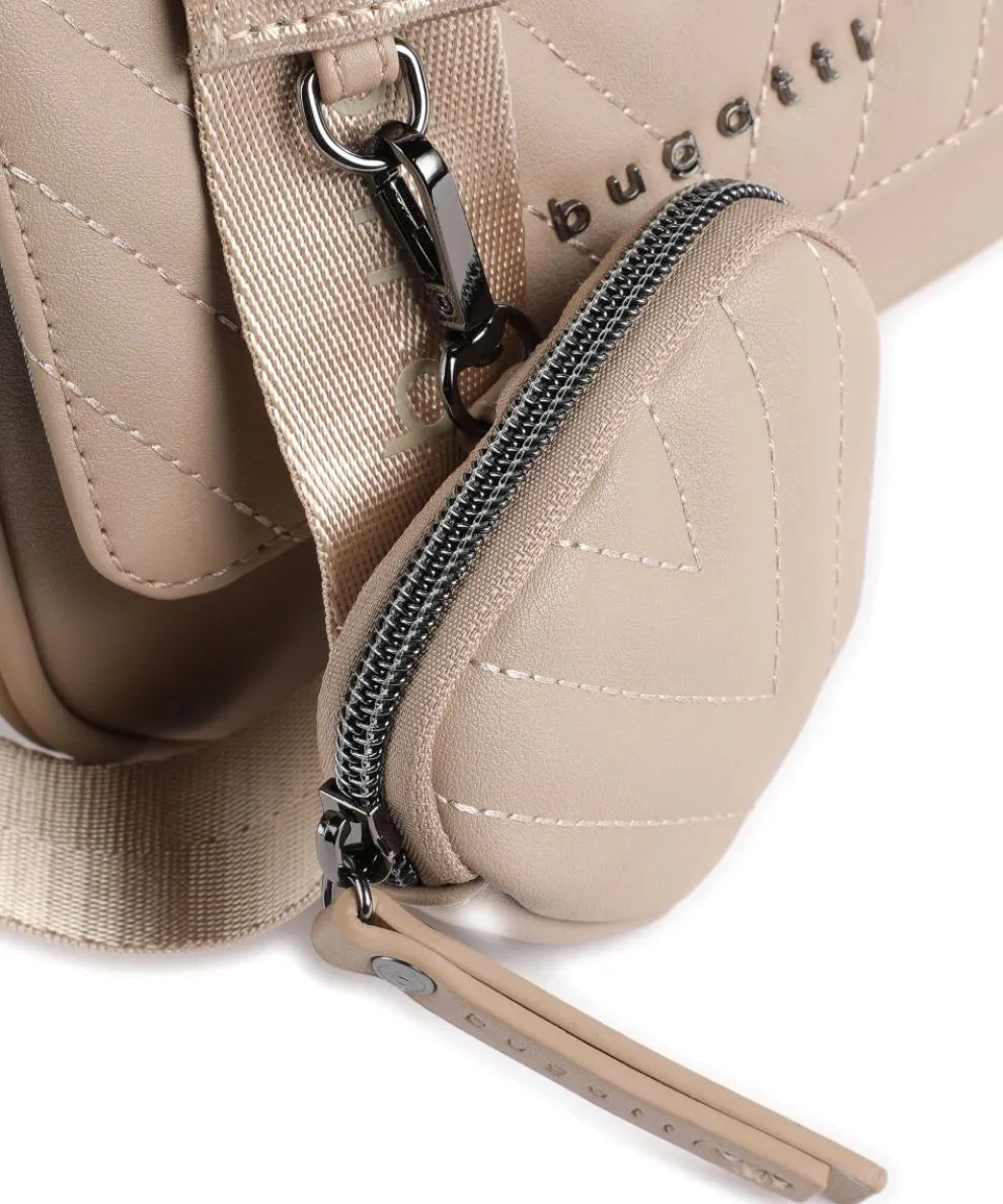 Sira Crossbody bag imitation leather light brown