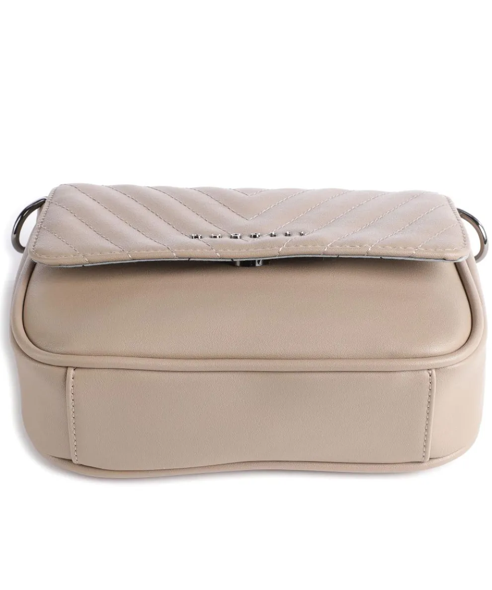 Sira Crossbody bag imitation leather light brown