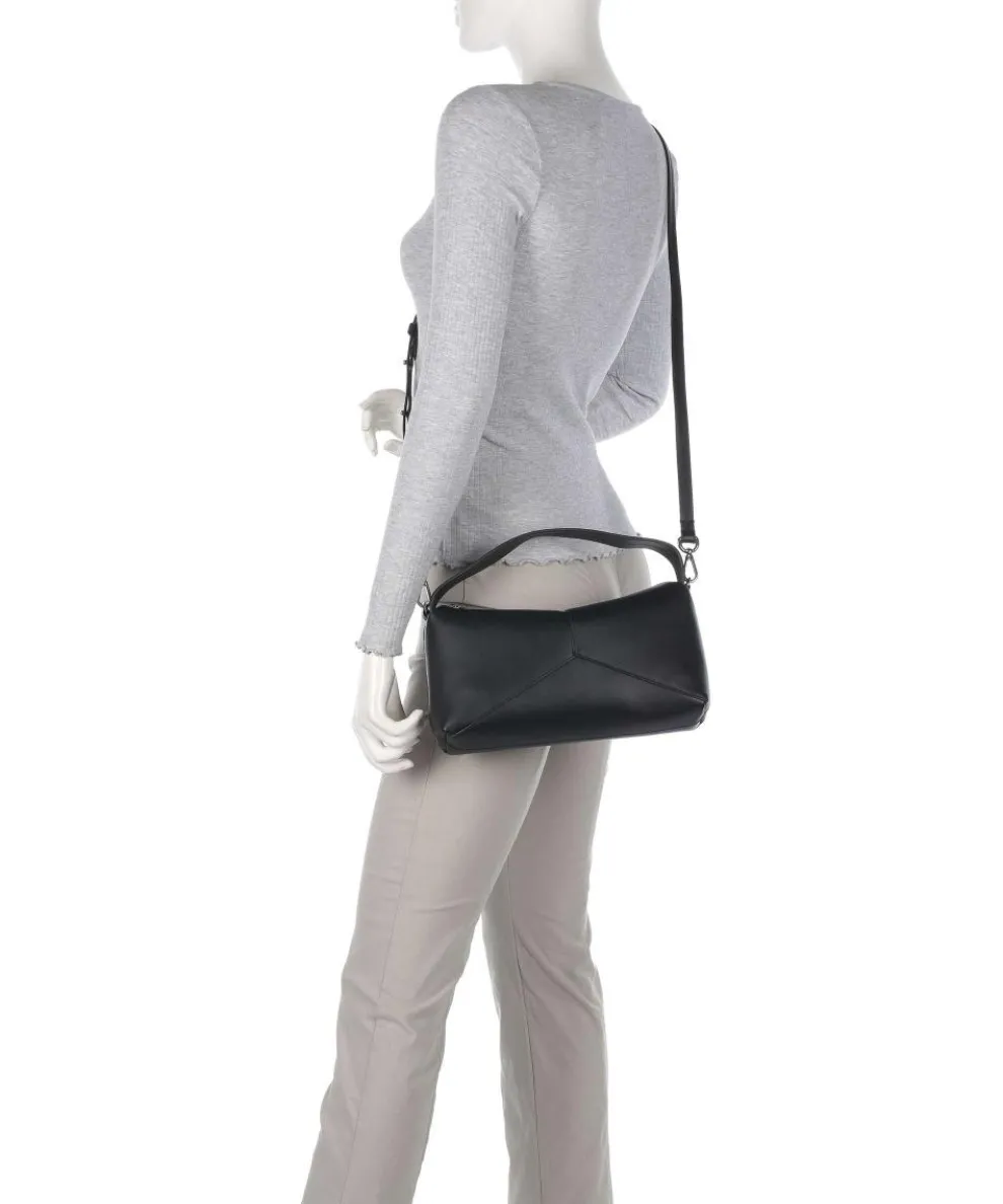 Sanya S Handbag imitation leather black