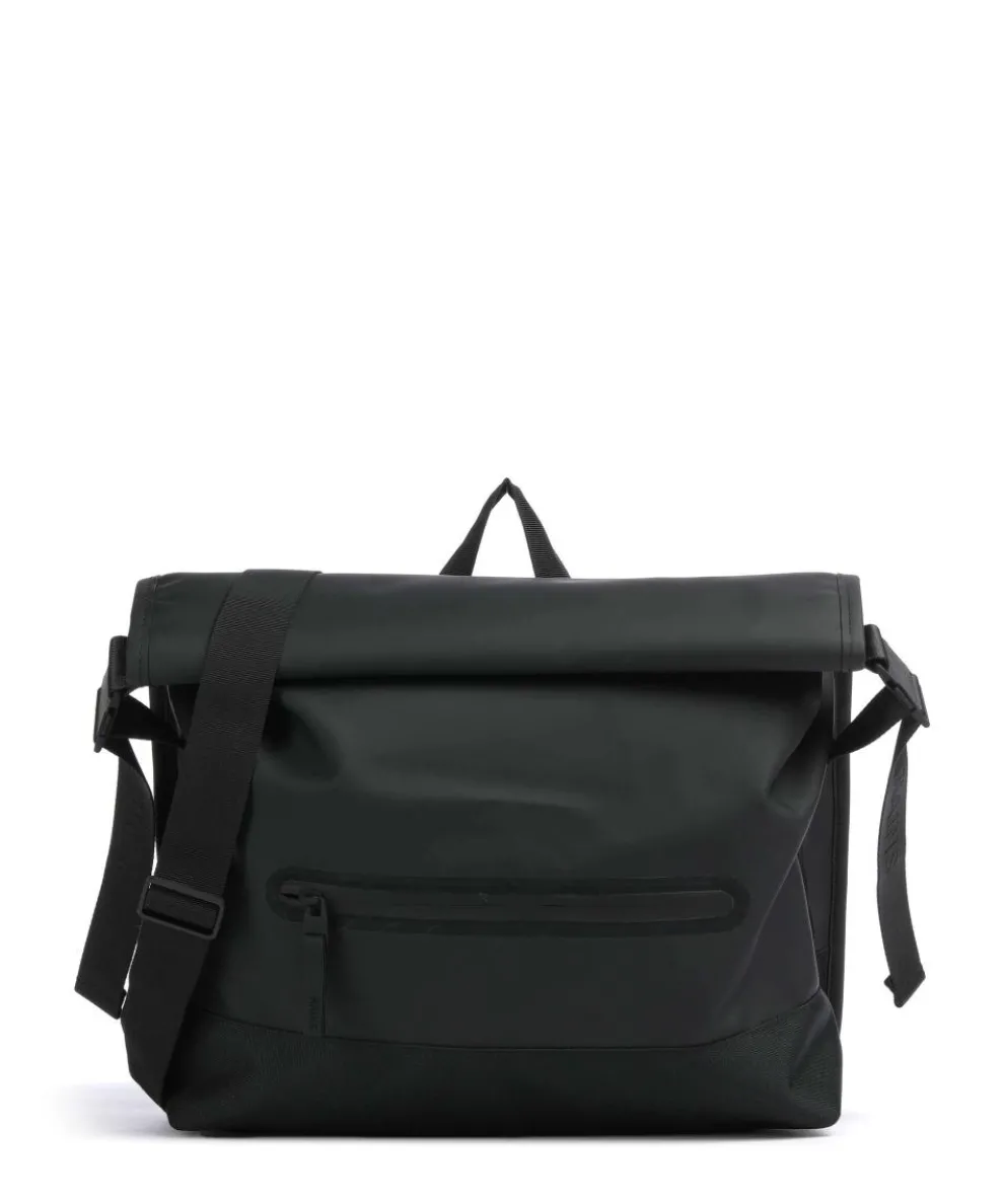 Trail Messenger bag polyurethane, polyester black