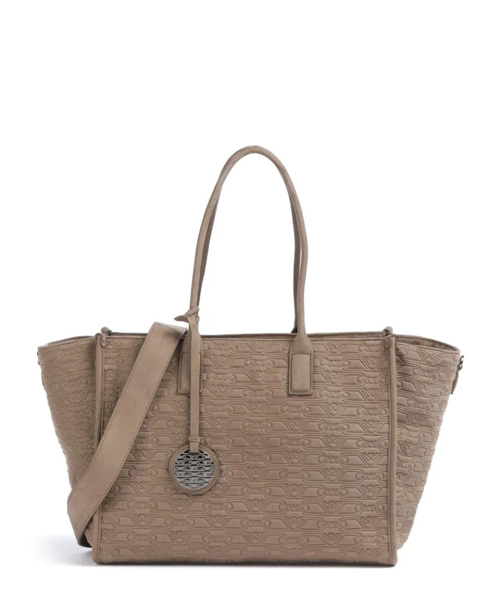 La Gio Tote bag polyester taupe