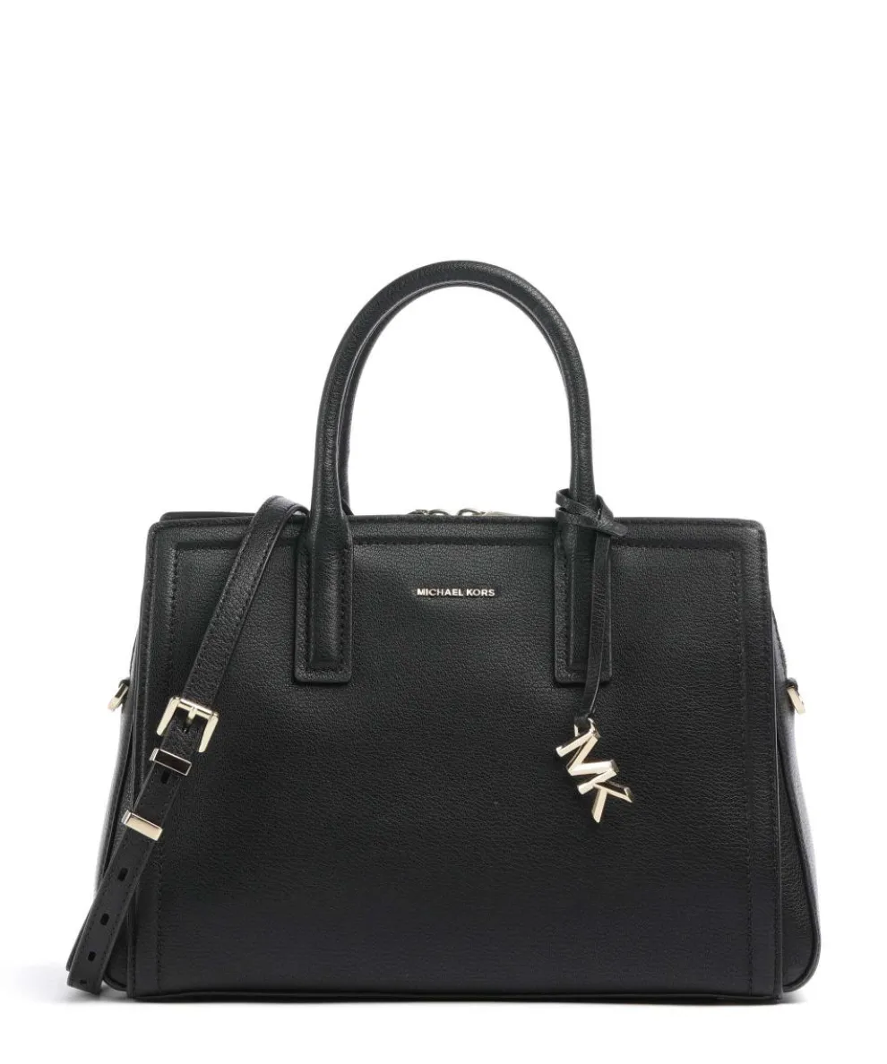 Laila Handbag grained cow leather black