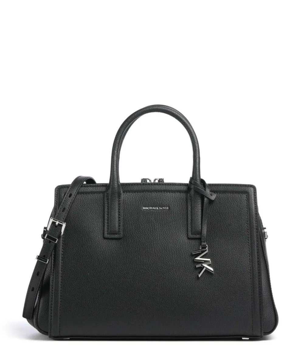 Laila Medium Handbag grained cow leather black