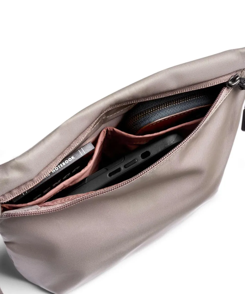 Laneway 3.5L Crossbody bag recycled nylon beige