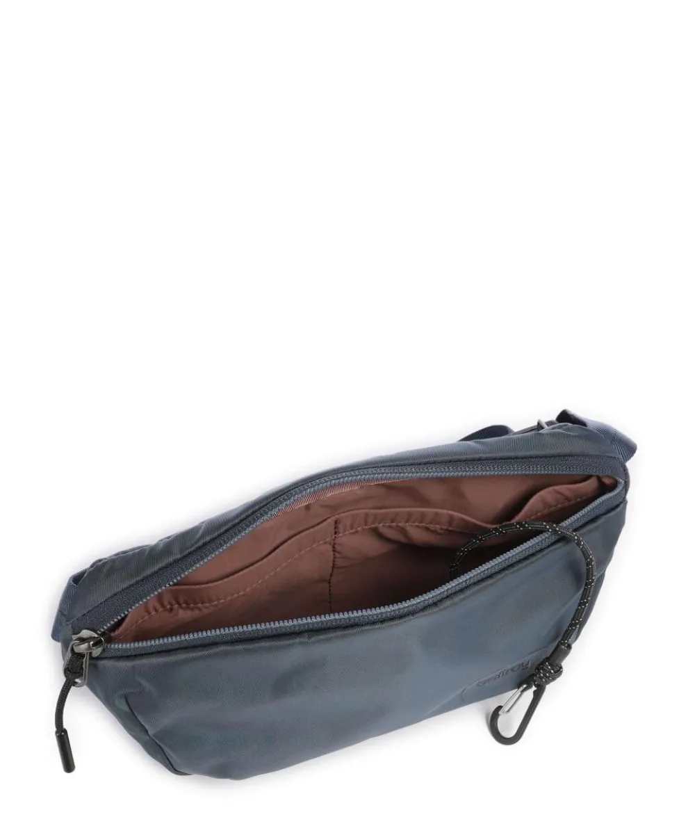 Laneway 2L Fanny pack recycled nylon grey-blue