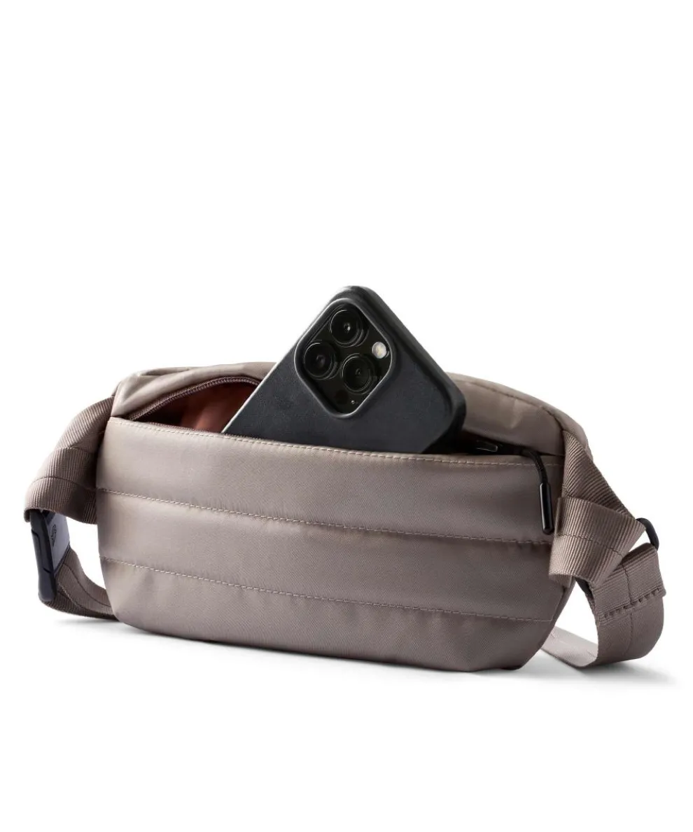 Laneway 2L Fanny pack recycled nylon taupe