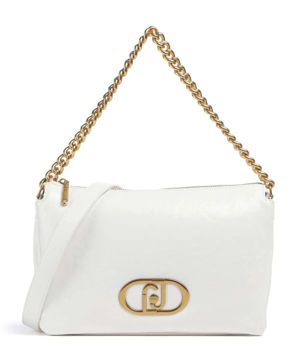 Lapuffy Shoulder bag imitation leather white