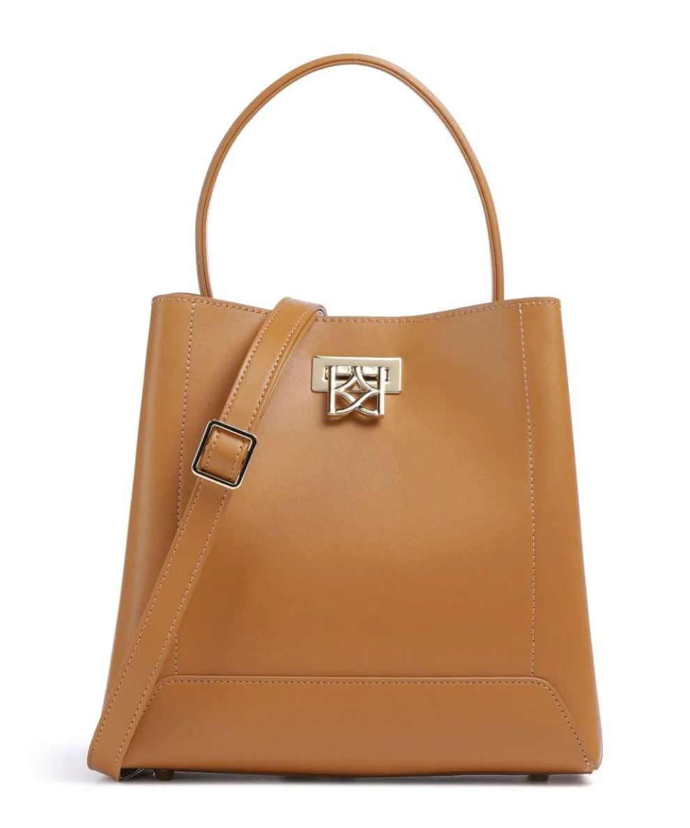Laurie Handbag fine grain leather light brown