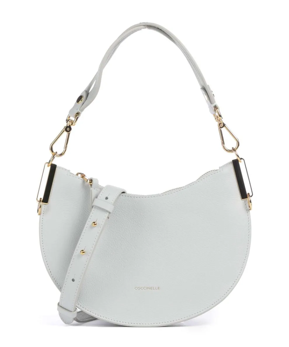 Sunup Shoulder bag grained cow leather light blue