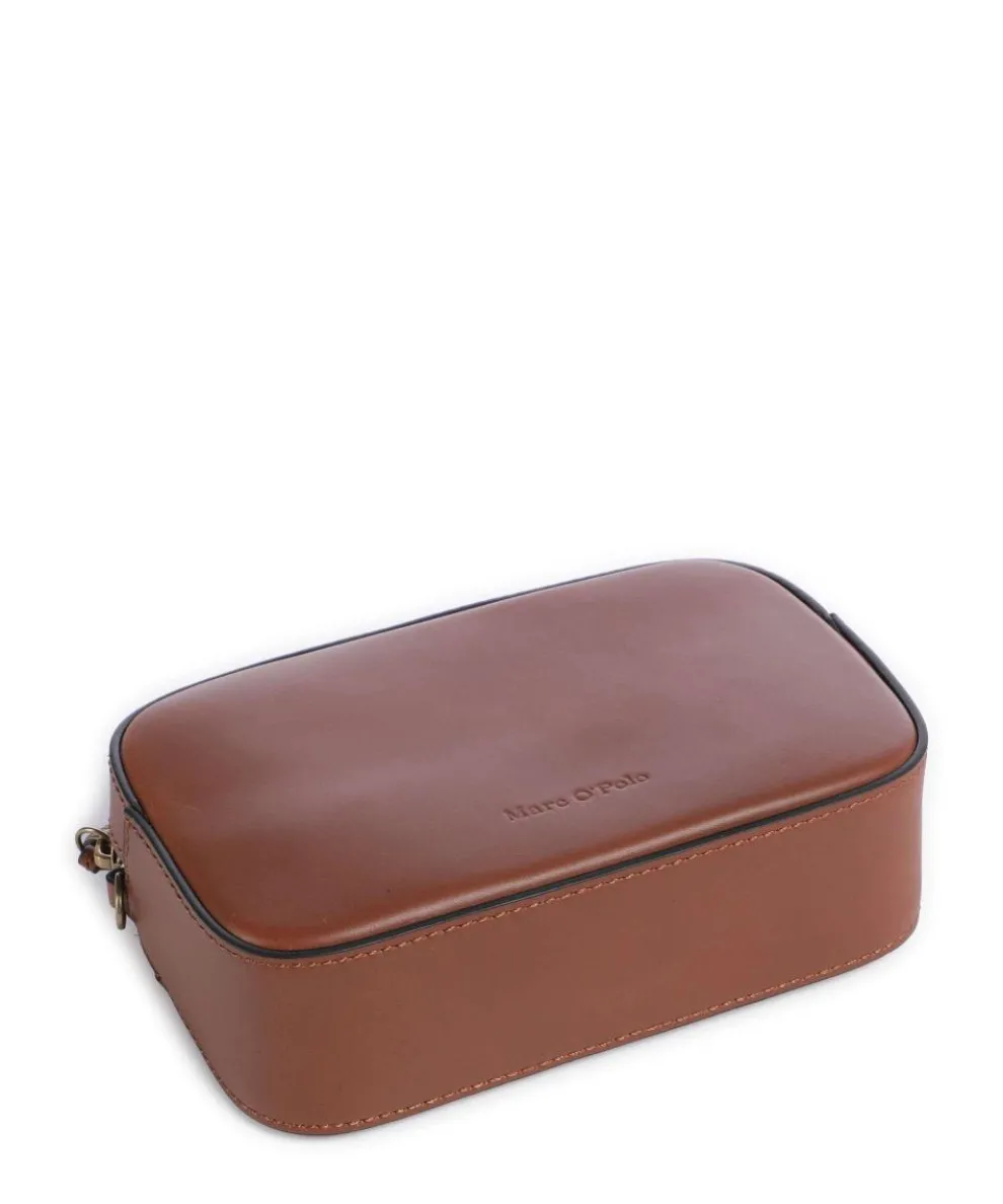 Liana XS Crossbody bag fine grain cow leather cognac