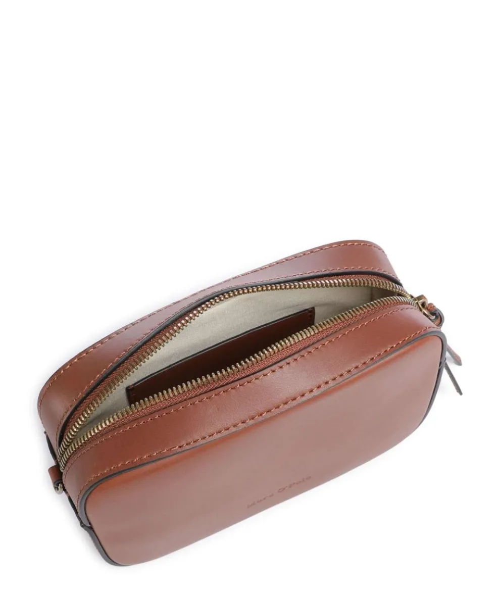 Liana XS Crossbody bag fine grain cow leather cognac