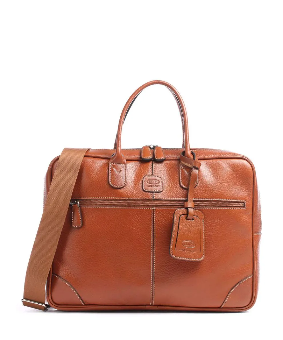 Life Pelle Briefcase 15″ leather brown