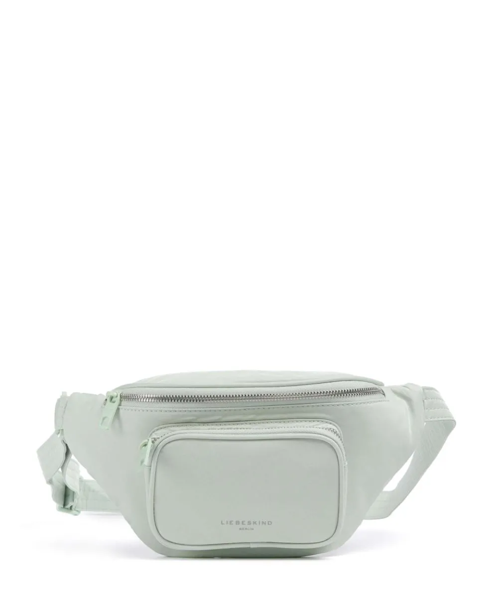 Lila Nylon M Fanny pack fabric mint green