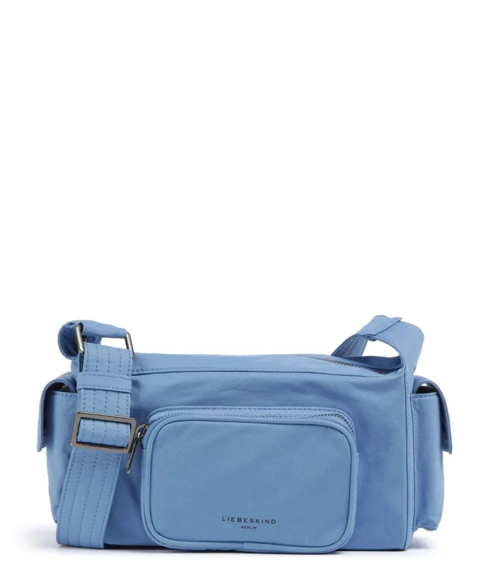 Lila Nylon S Shoulder bag fabric blue