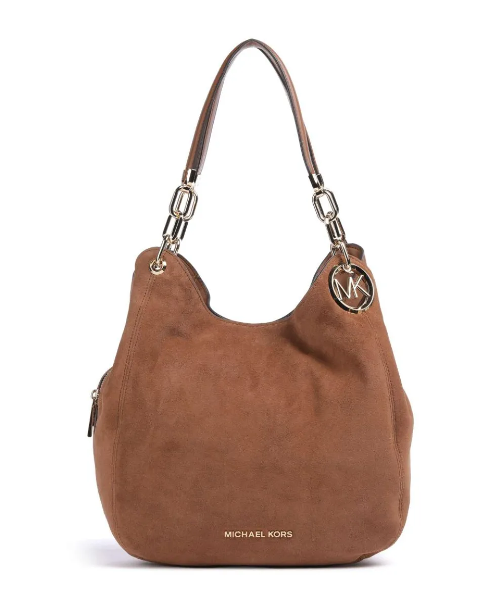 Lillie Hobo bag brushed cow leather brown