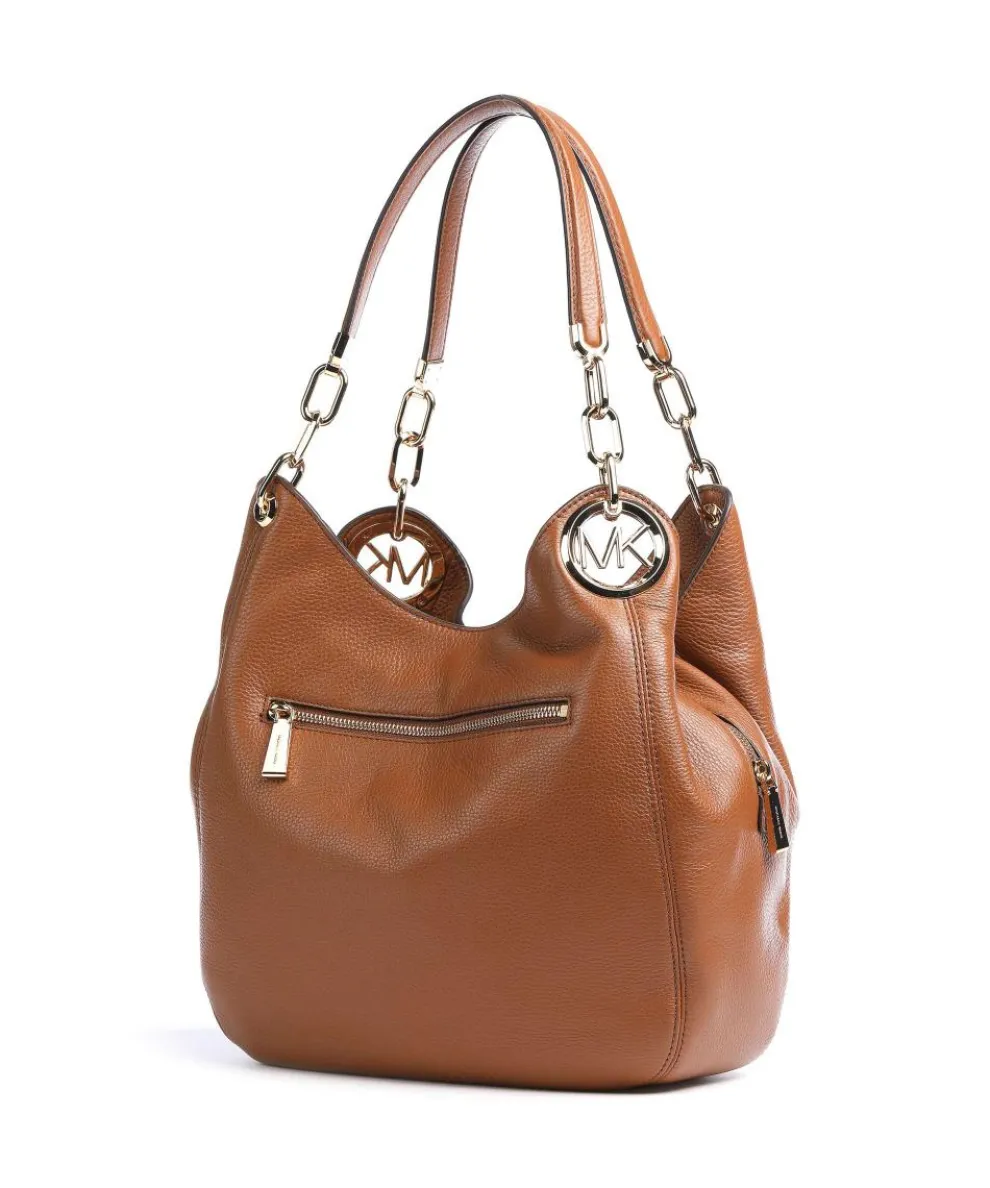 Lillie Hobo bag grained cow leather camel