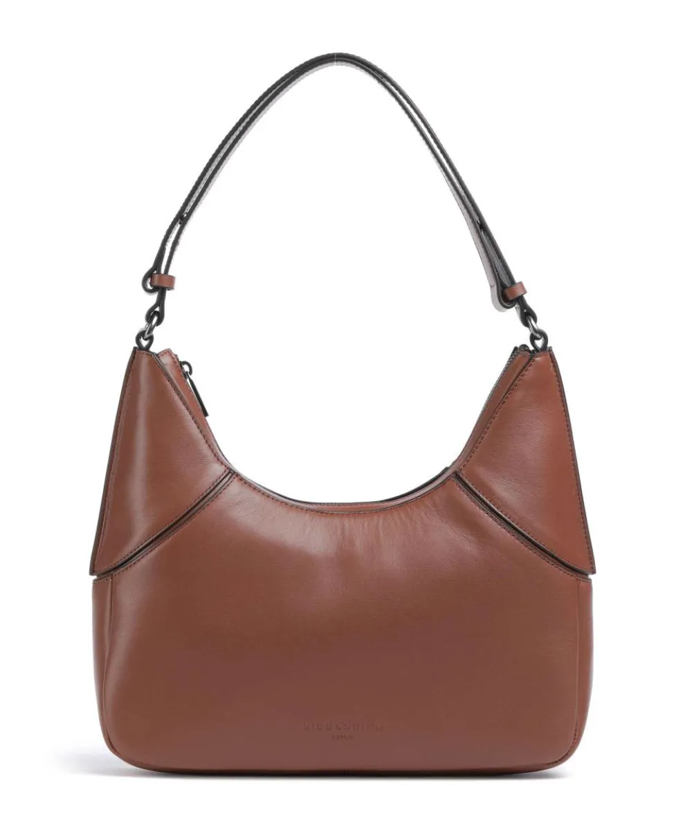 Lilly Soft Nappa S Hobo bag nappa leather brown