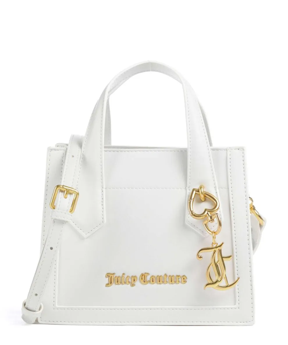 Lily S Crossbody bag imitation leather white