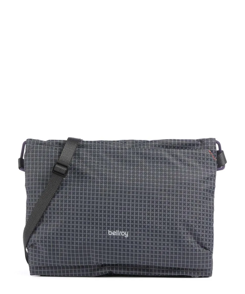 Lite Crossbody bag recycled nylon dark grey