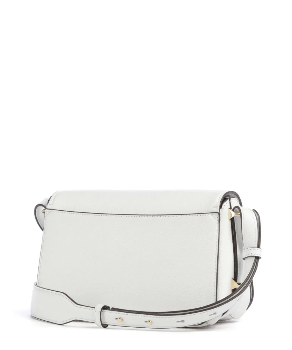 Liv Crossbody bag grained cow leather white