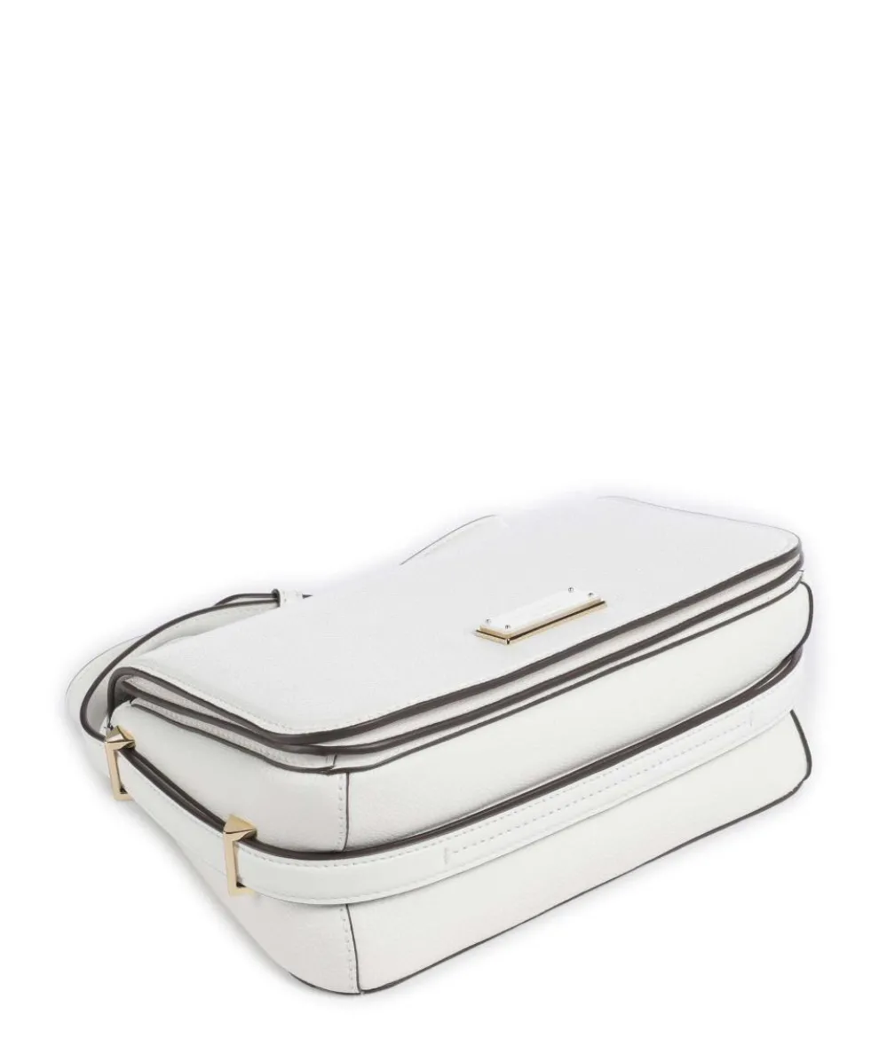 Liv Crossbody bag grained cow leather white