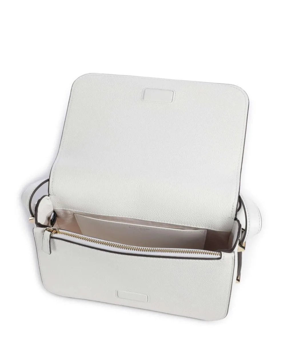 Liv Crossbody bag grained cow leather white