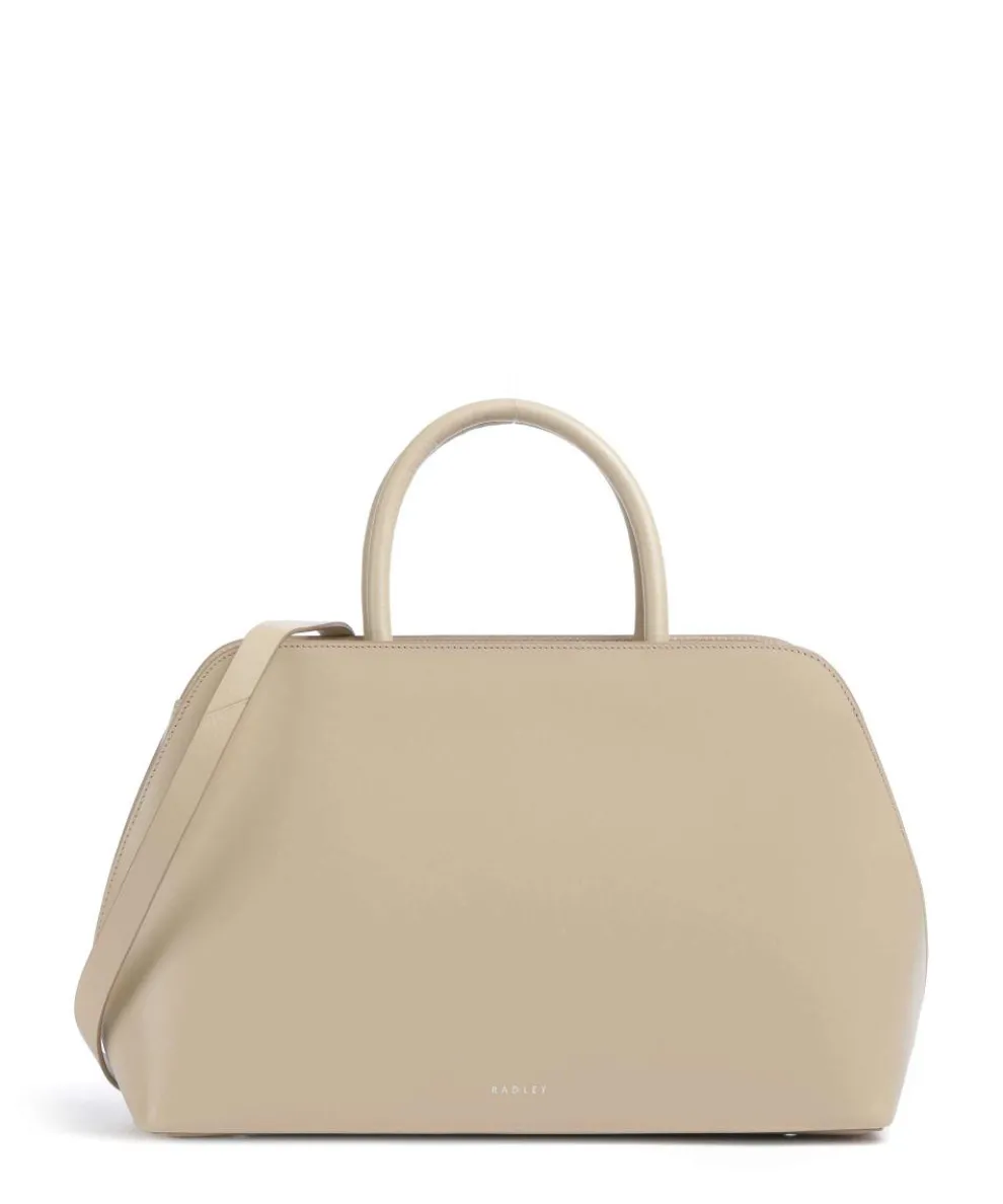 Liverpool Street Handbag fine grain cow leather beige