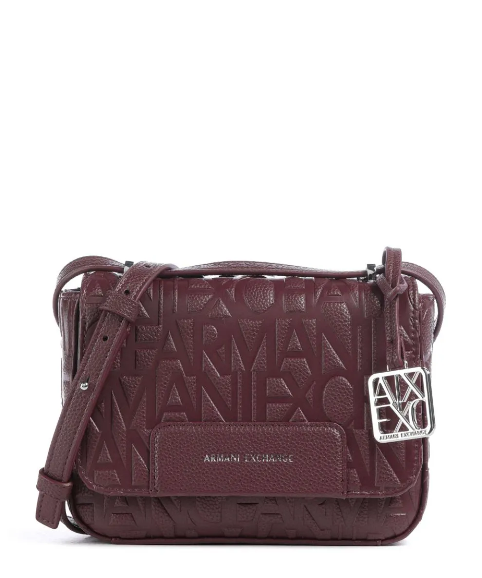 Liz Crossbody bag imitation leather wine