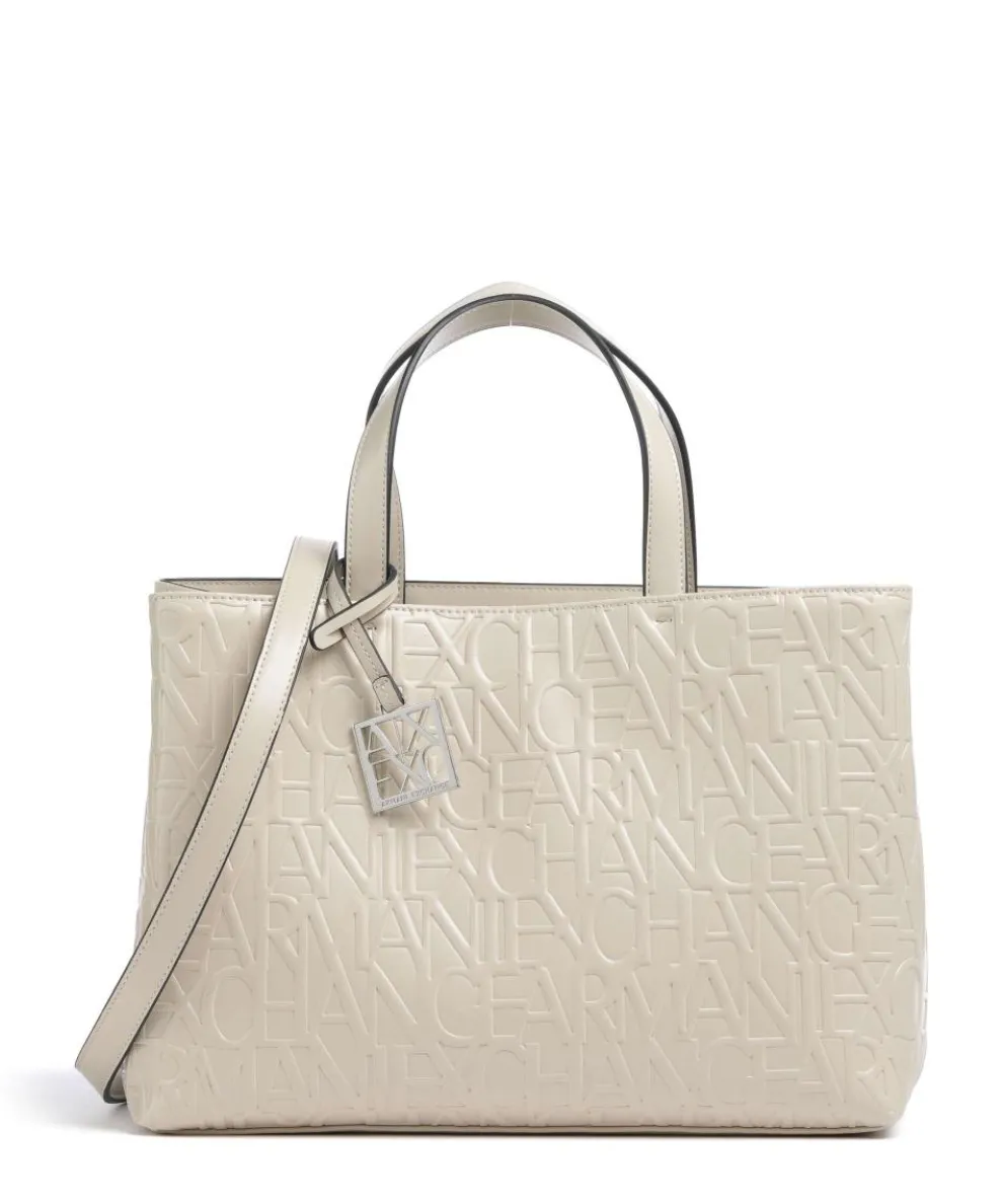 Liz M Handbag imitation leather ivory