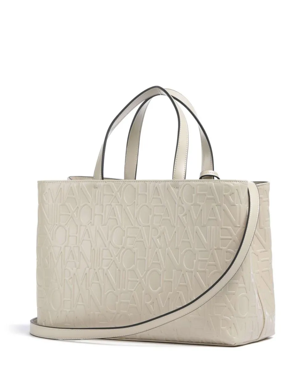 Liz M Handbag imitation leather ivory