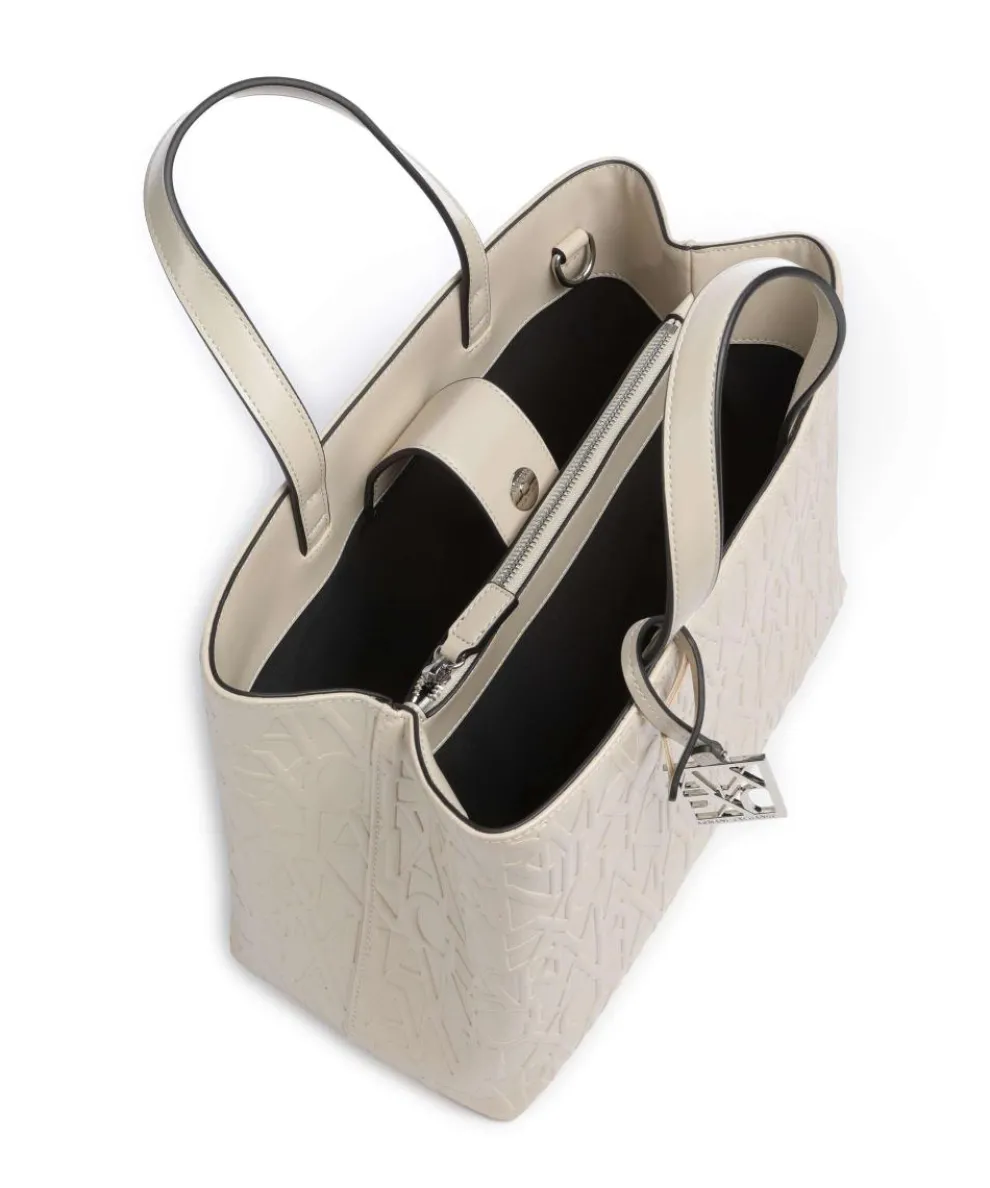 Liz M Handbag imitation leather ivory